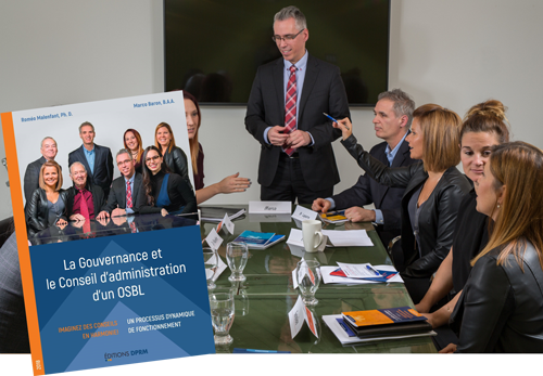 Livre La Gouvernance et le Conseil d'AdministratIon d'un OSBL.